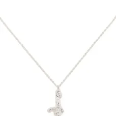 Колье с подвеской J