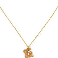 Колье с подвеской G