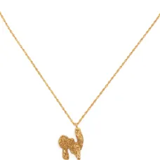 Колье с подвеской N