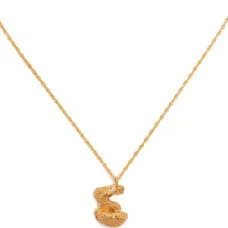 Колье с подвеской E