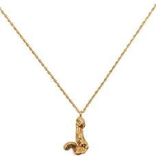 Колье с подвеской J