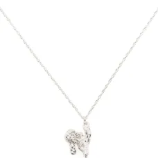 Колье с подвеской N