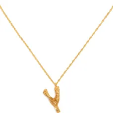 Колье с подвеской Y