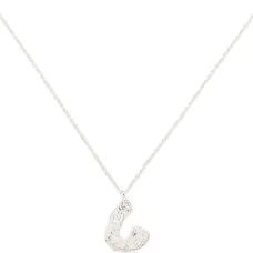 Колье с подвеской C