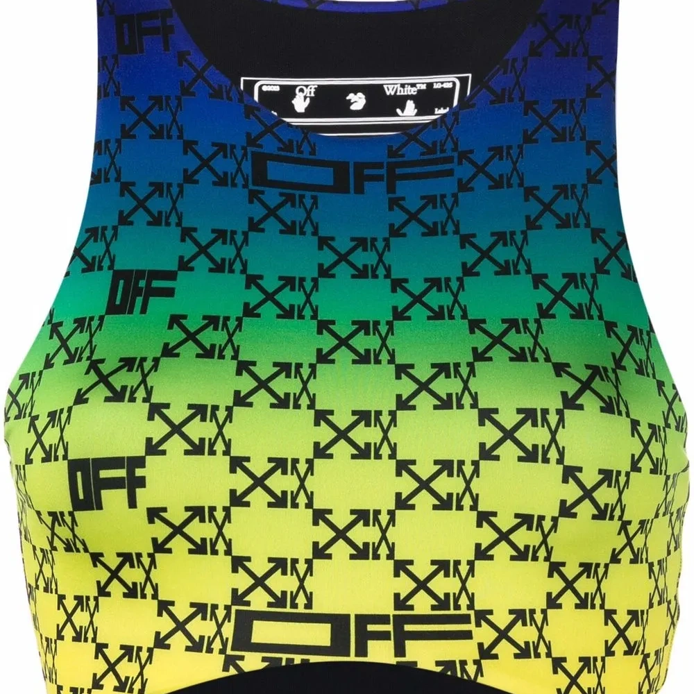 Спортивный бюстгальтер с монограммой