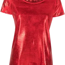 Футболка Lamina с эффектом металлик Футболка Lamina с эффектом металлик