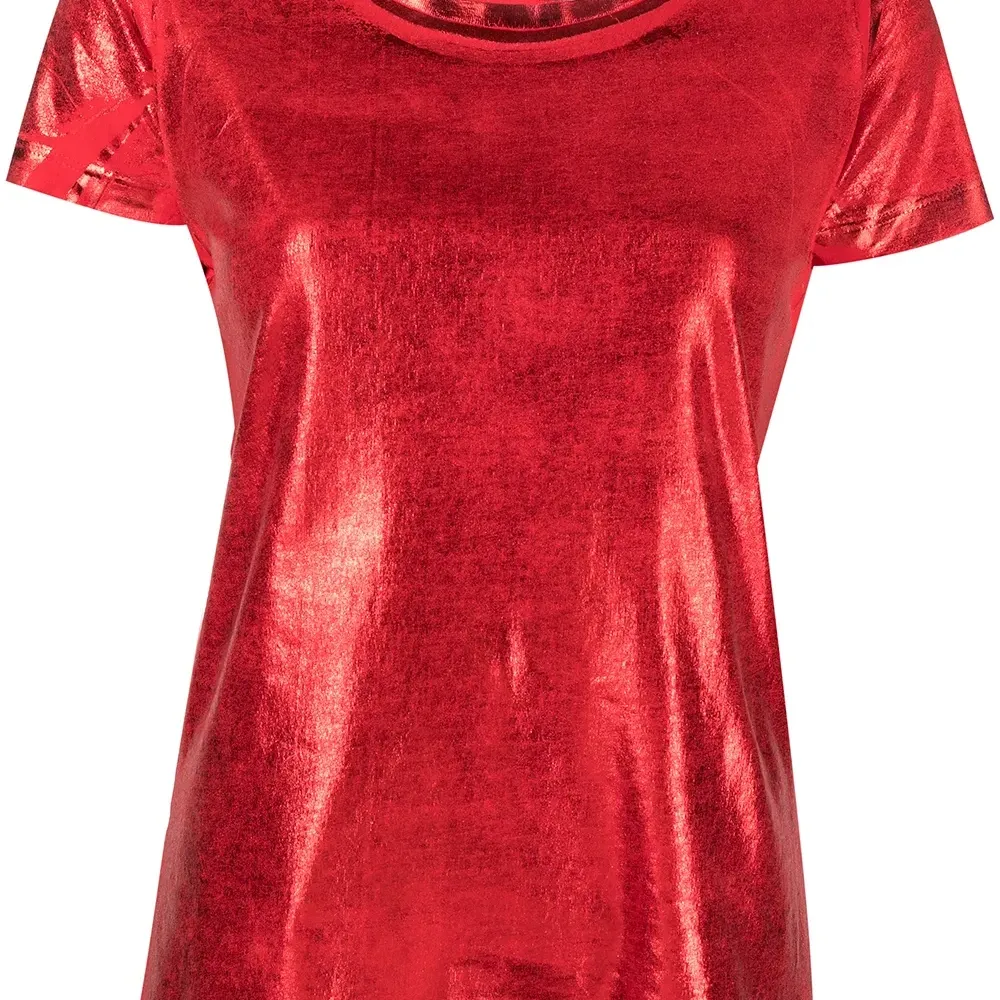 Футболка Lamina с эффектом металлик