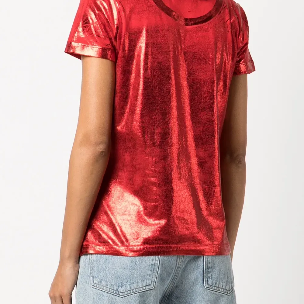 Футболка Lamina с эффектом металлик