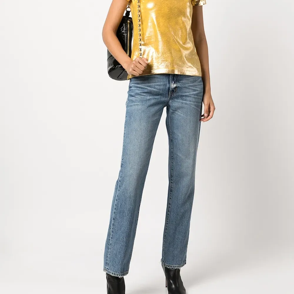 Футболка Lamina с эффектом металлик