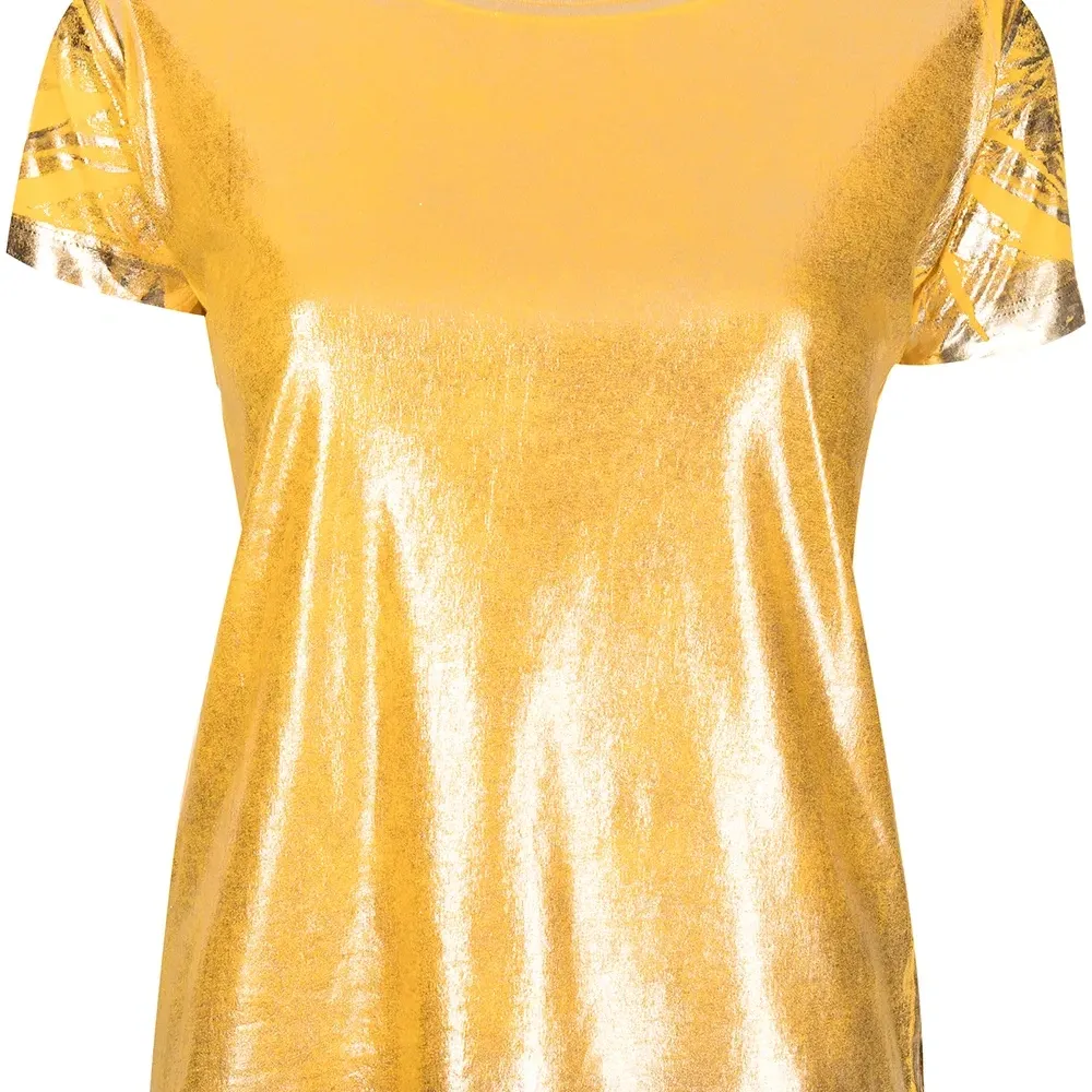 Футболка Lamina с эффектом металлик