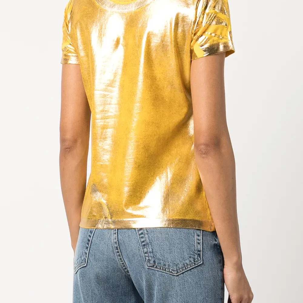 Футболка Lamina с эффектом металлик