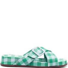 Сандалии Atonik в клетку гингем