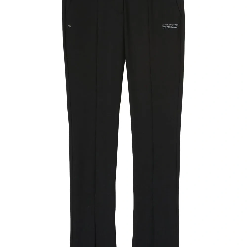 Строгие брюки с завышенной талией