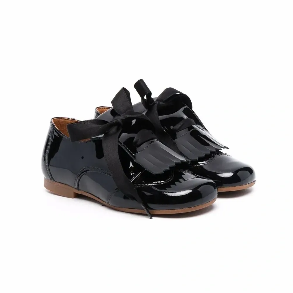 лоферы на шнуровке