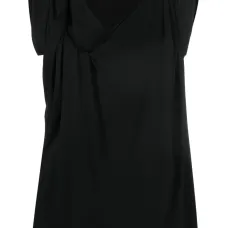 Блузка с V-образным вырезом