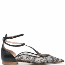 Балетки Gae с цветочным кружевом