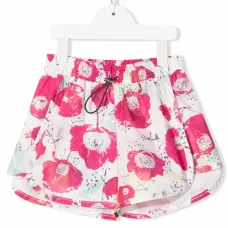 Шорты с цветочным принтом