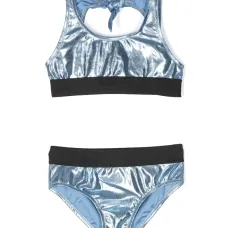 Бикини с эффектом металлик