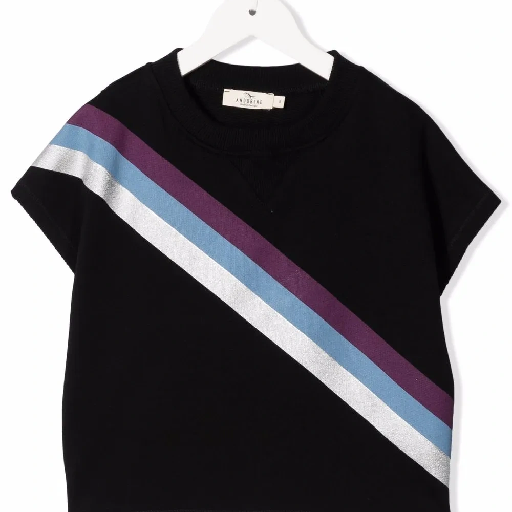 Полосатая футболка из органического хлопка