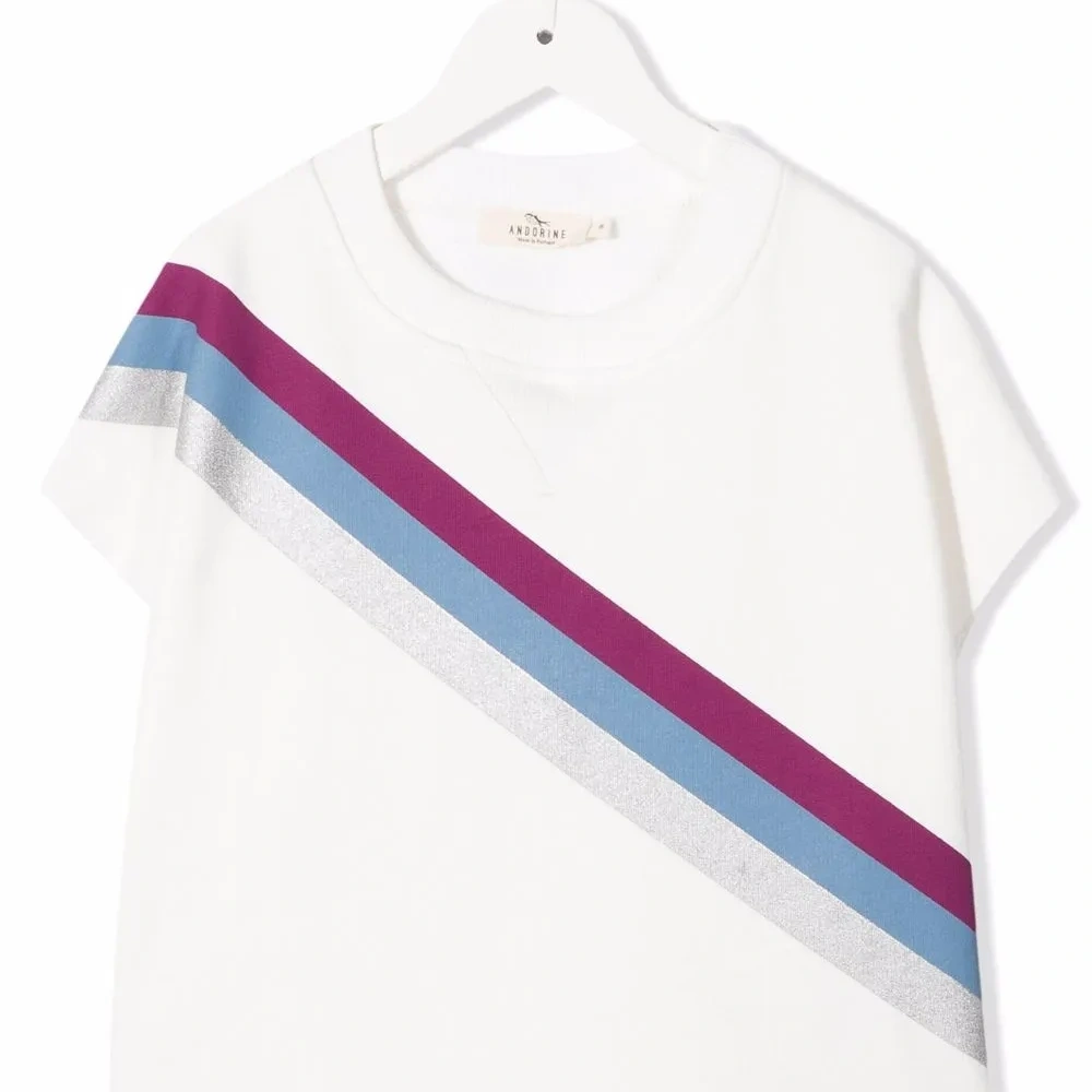 Полосатая футболка из органического хлопка