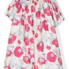 Платье с цветочным принтом