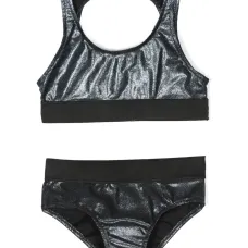 Бикини с эффектом металлик