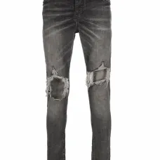 Узкие джинсы с заниженной талией