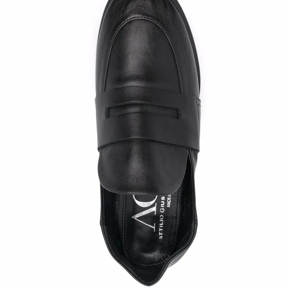 Лоферы с мягкой пяткой