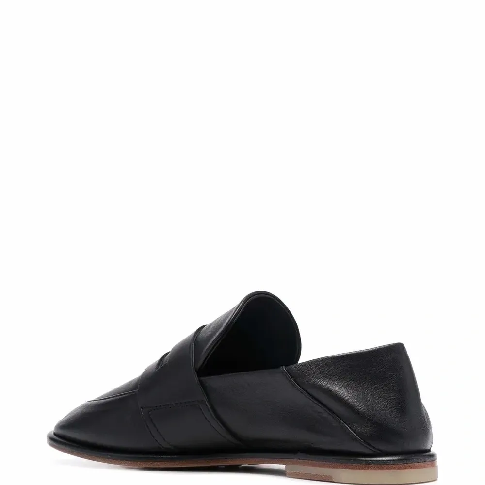 Лоферы с мягкой пяткой