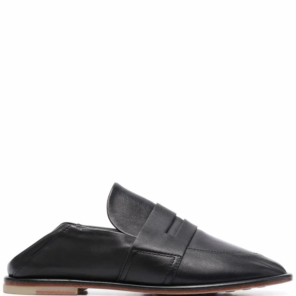 Лоферы с мягкой пяткой