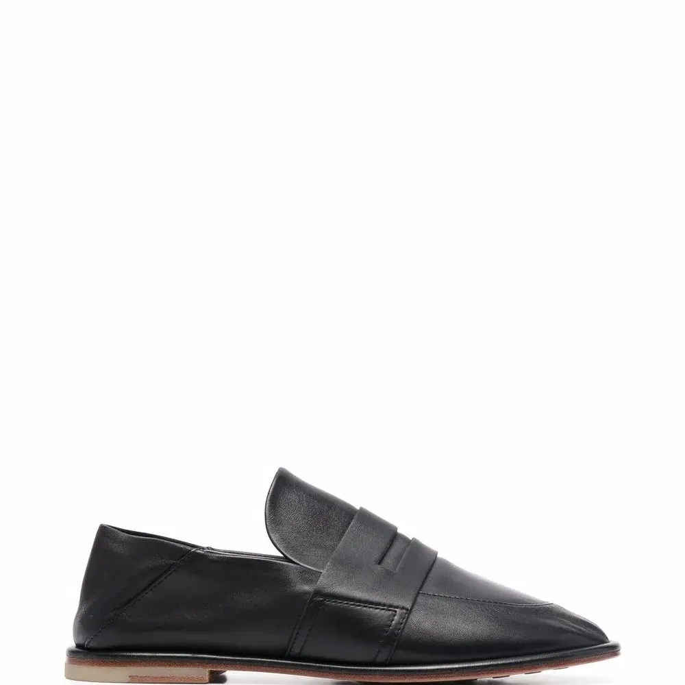 Лоферы с мягкой пяткой