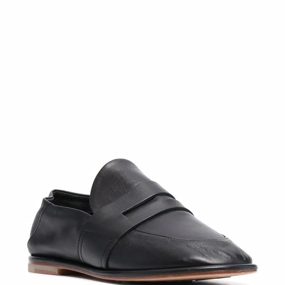 Лоферы с мягкой пяткой