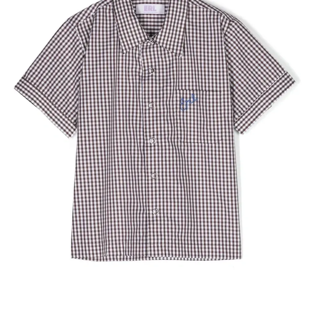 Рубашка в клетку гингем