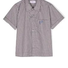 Рубашка в клетку гингем