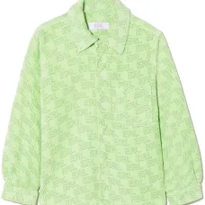 Вельветовая рубашка с логотипом