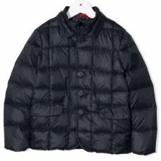 пуховик на пуговицах