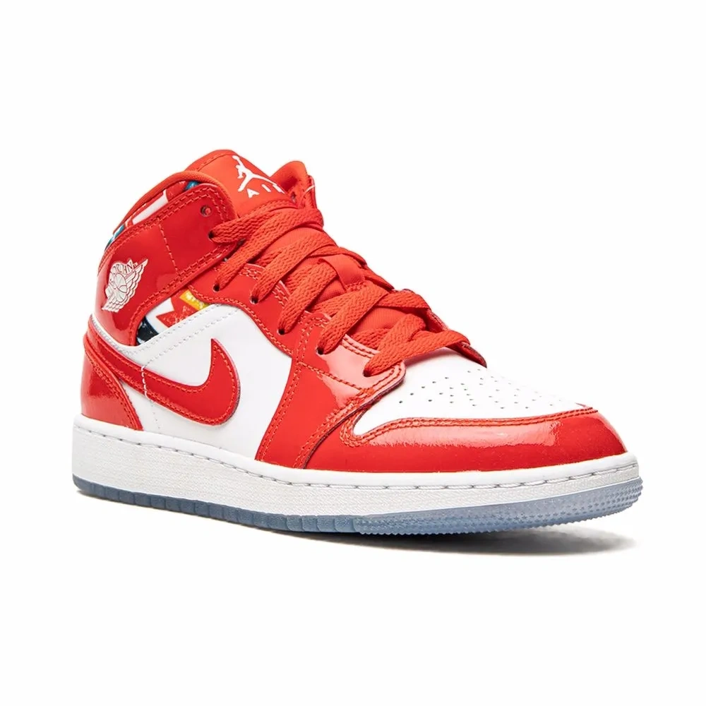 Кроссовки Air Jordan 1 Mid Barcelona Кроссовки Air Jordan 1 Mid Barcelona