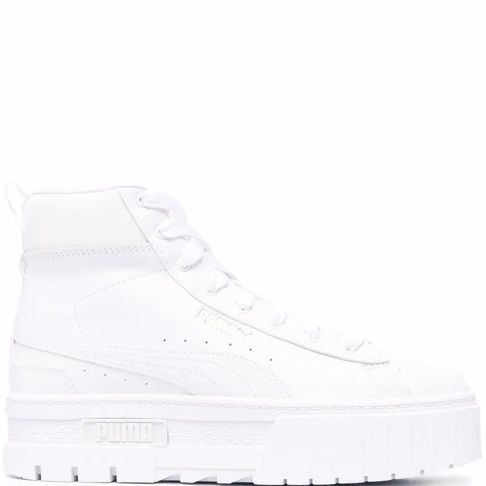 Высокие кроссовки с логотипом