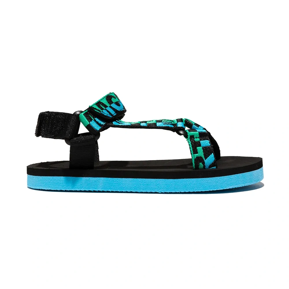 Сандалии на липучках с логотипом