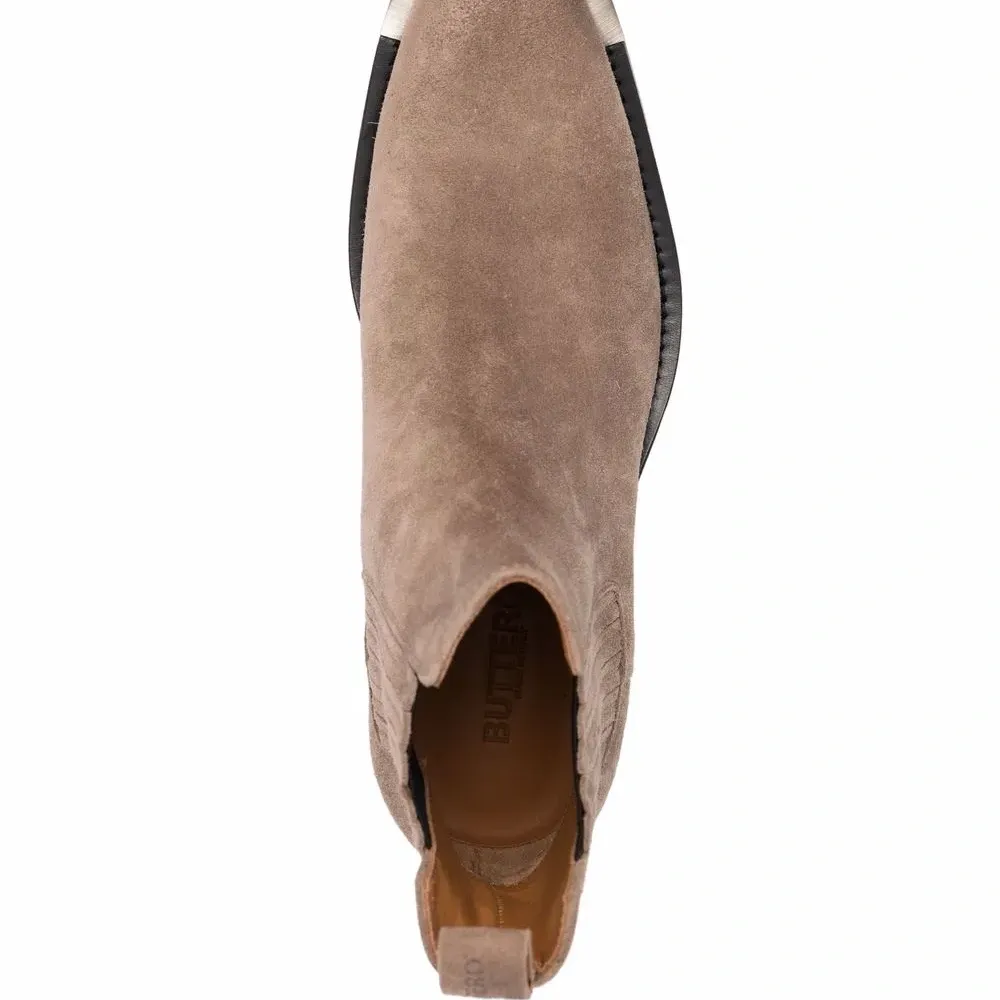 ботинки с квадратным носком