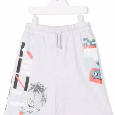 Шорты с декором Tiger Head Шорты с декором Tiger Head