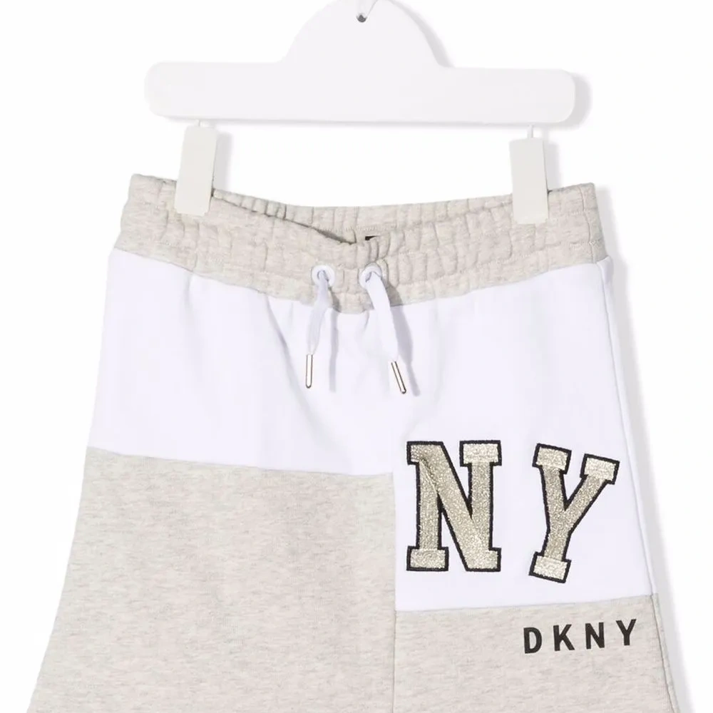 Юбка в двух тонах с логотипом