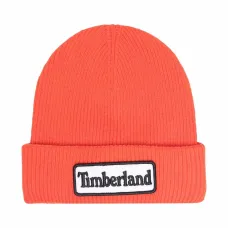 Шапка бини в рубчик с логотипом