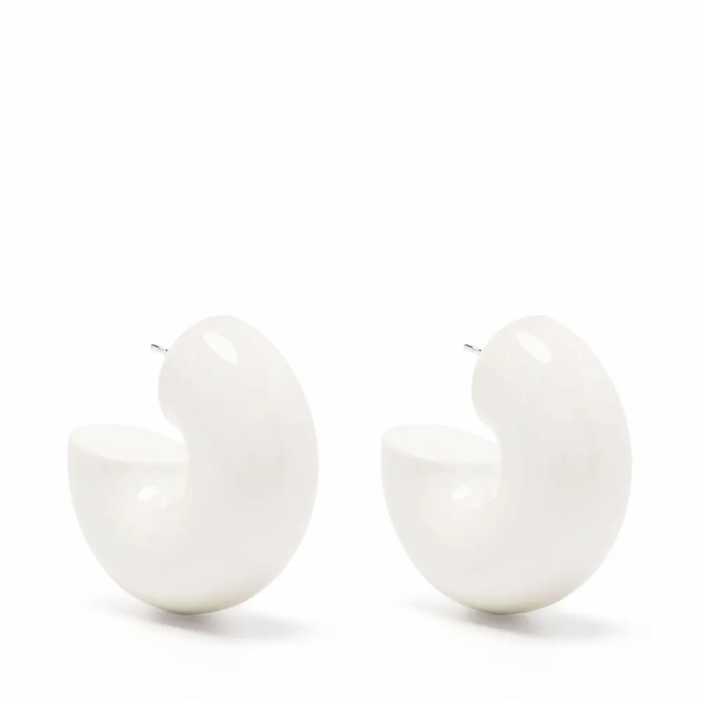 Массивные серьги-кольца Beam