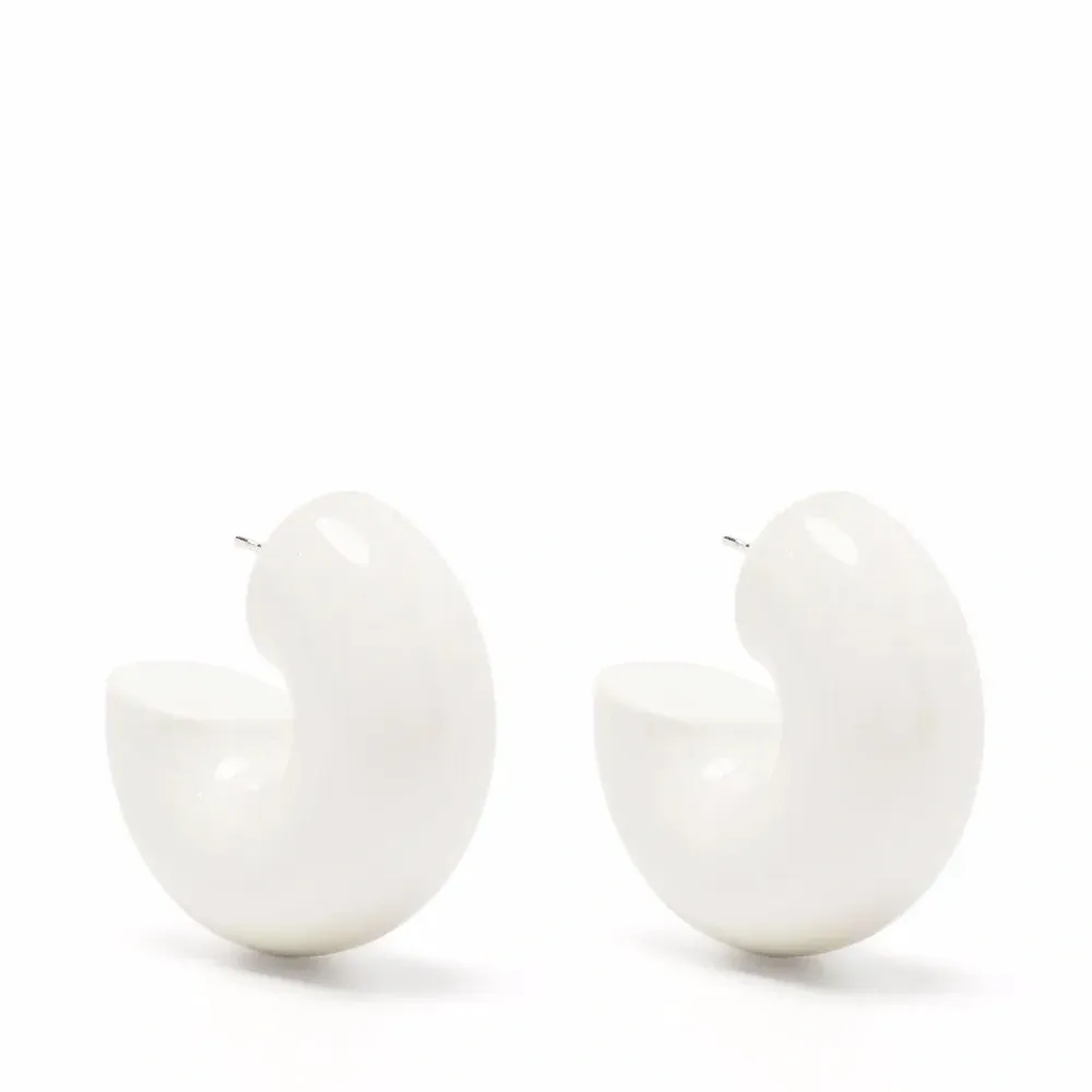 Массивные серьги-кольца Beam