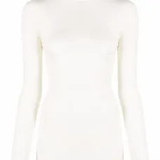 Джемпер тонкой вязки с воротником поло Джемпер тонкой вязки с воротником поло