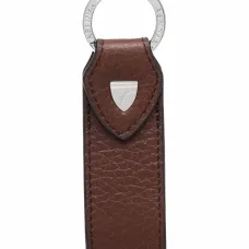 Брелок из зернистой кожи