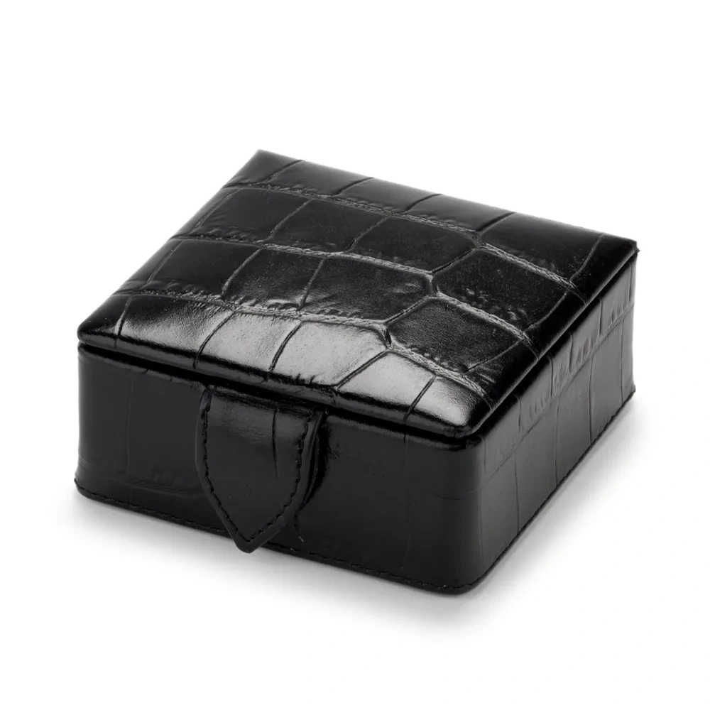 Шкатулка с тиснением под крокодила Шкатулка с тиснением под крокодила