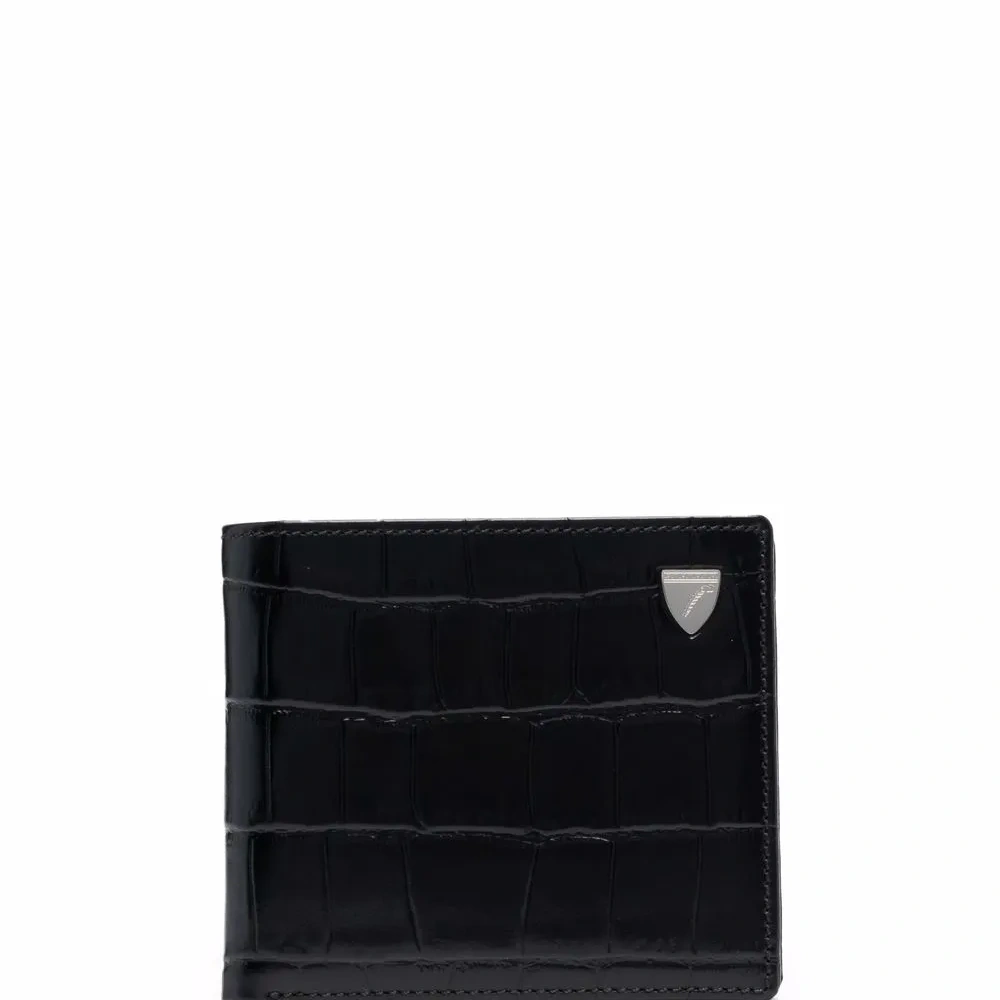 Бумажник с тиснением под кожу крокодила