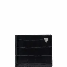 Бумажник с тиснением под кожу крокодила